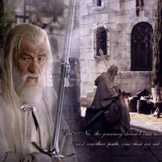 Gandalf the white wallpaper