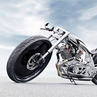 Wallpaper costum bike