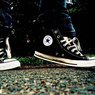 Converse shoes wallpaper