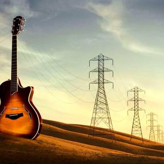 Guitar full HD wallpaper
