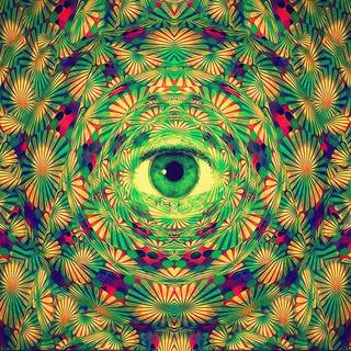 Trippy buddha wallpaper