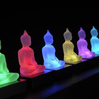 Trippy buddha wallpaper