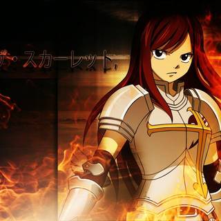 Erza wallpaper