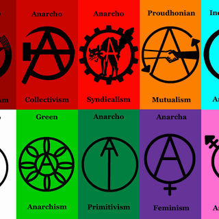 Anarchy flag wallpaper