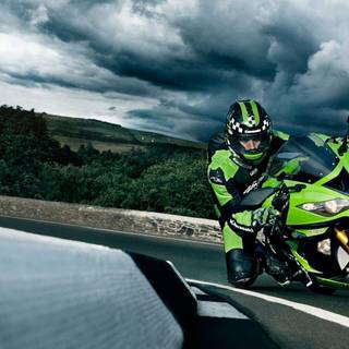 Kawasaki zx6r 636 wallpaper