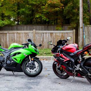 Kawasaki zx6r 636 wallpaper