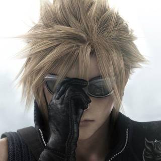 Cloud strife advent children wallpaper