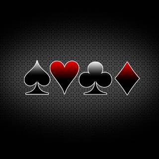 Playing cards wallpaper for mobile
