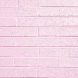 Pink brick wallpaper