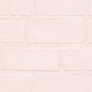 Pink brick wallpaper