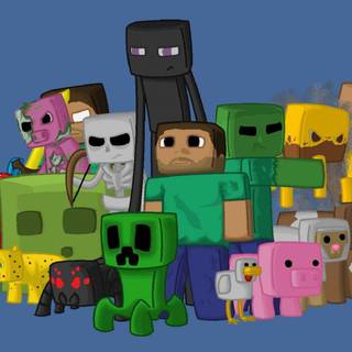 Wallpapers HD games minecraft