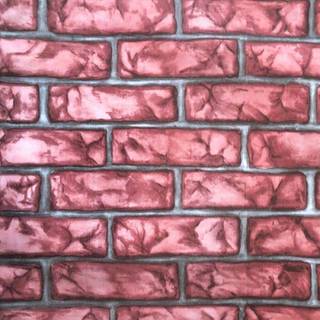 Pink brick wallpaper