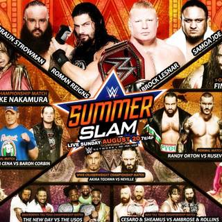 WWE summerslam logo wallpaper