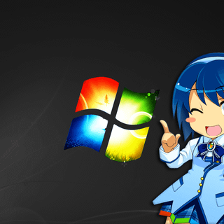 Windows 7 anime wallpaper