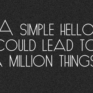 Quotations of wallpaper