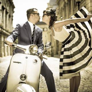 Vespa classic wallpaper