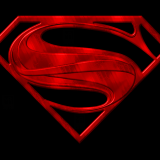 Man of steel logo HD wallpaper