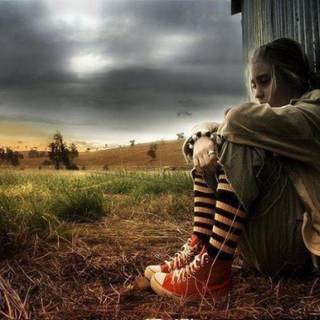 Lonely boy wallpaper