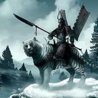 Samurai HD wallpaper