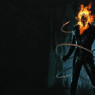 Ghost rider face wallpaper
