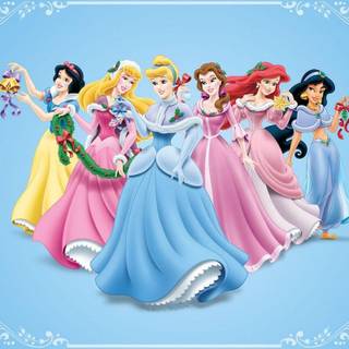 Wallpaper disney princess