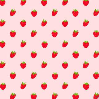 Cute strawberry wallpaper
