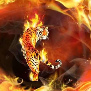 3d fire wallpaper