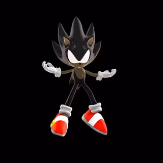 Sonic black wallpaper