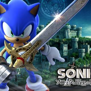 Sonic black wallpaper