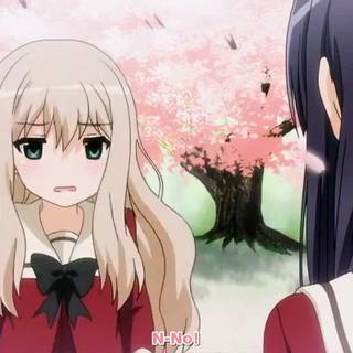 Yuri anime wallpaper kiss