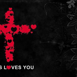 Jesus loves wallpaper