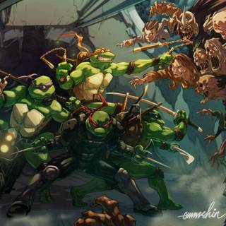 Ninja turtles wallpaper HD