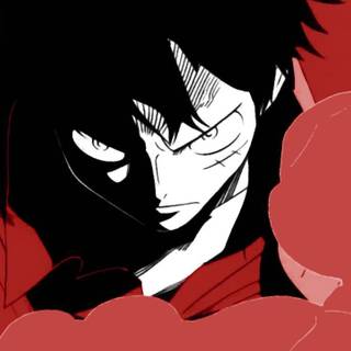 Luffy angry wallpaper