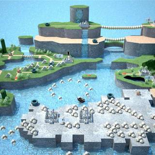 Super mario world map wallpaper