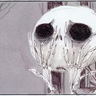 Tim burton art wallpaper