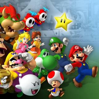 Super Mario HD wallpaper