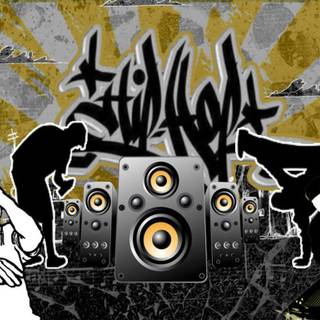 Hip hop logo wallpaper