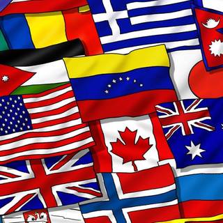 Flags of the world wallpaper