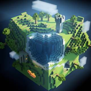 Minecraft HD wallpaper