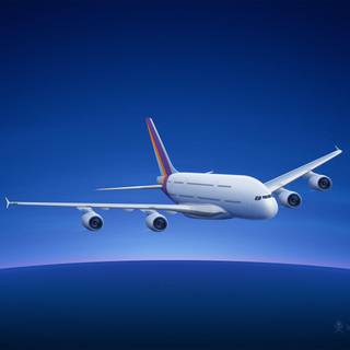 Airbus A380 HD wallpaper