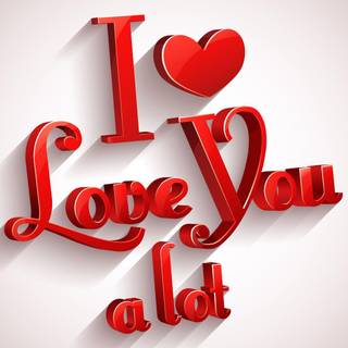 HD i love you wallpaper