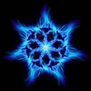 Cool fire and water wallpaper