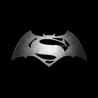Superman batman logo wallpaper