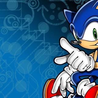 Sonic wallpaper 3d