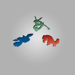 Pokemon groudon kyogre rayquaza HD wallpaper