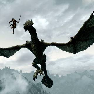 Skyrim epic wallpaper