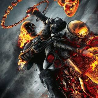 Ghost rider 3D wallpaper mobile