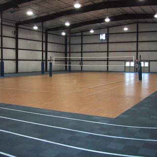 Volleyball court wallpaper