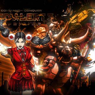 Red alert 3 actress wallpaper 1920x1080