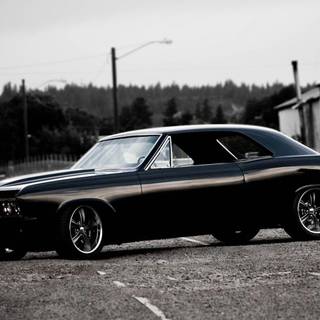 Muscle car HD wallpaper